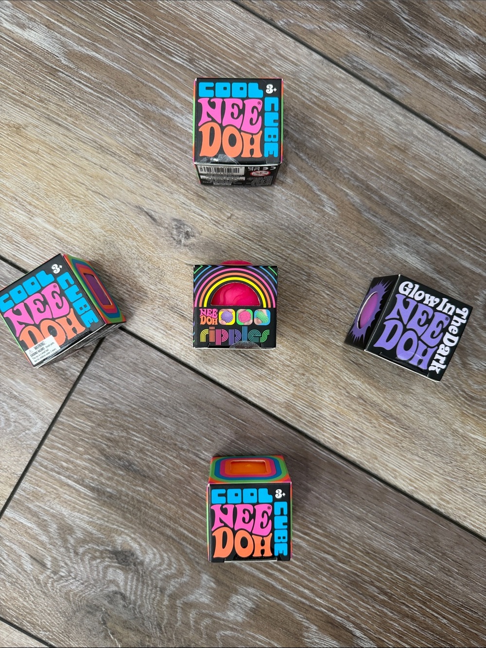 Nee Doh Mini Variety Bundle 5 Piece